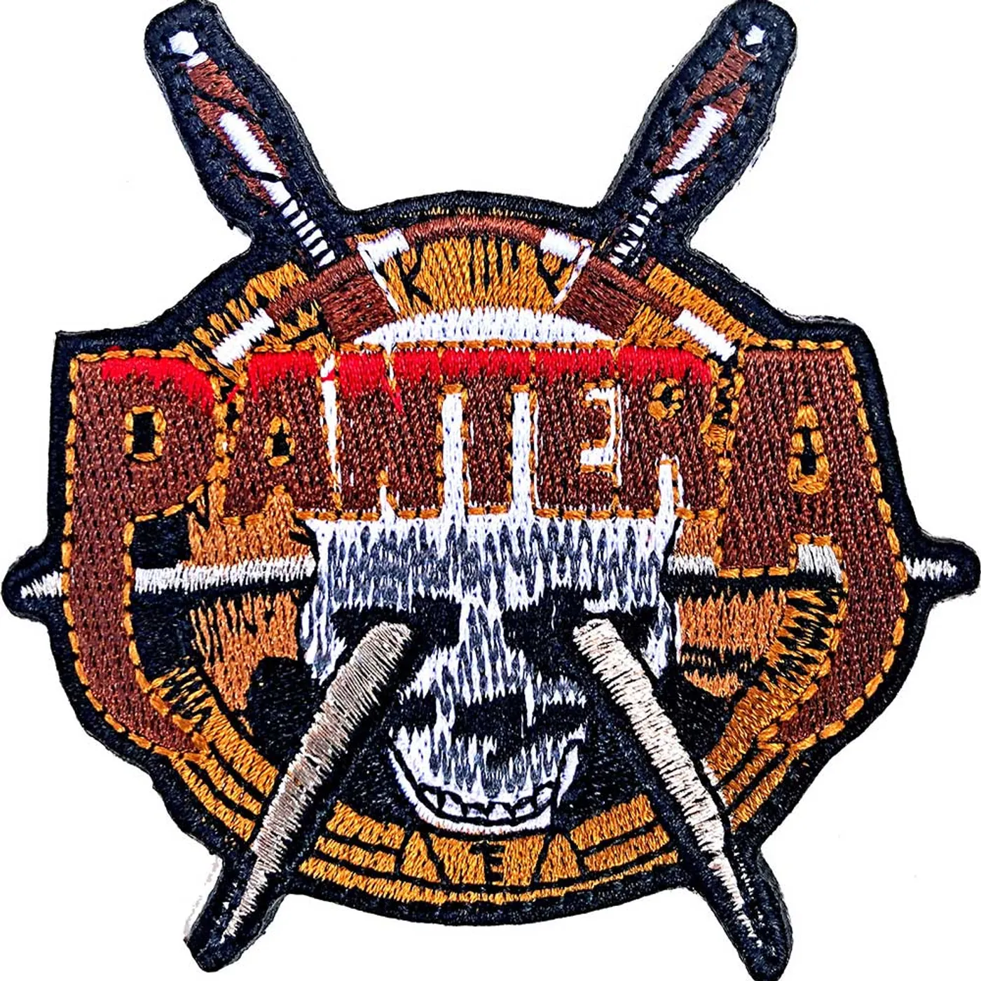 Pantera Patch - Skull Knives Woven Patch