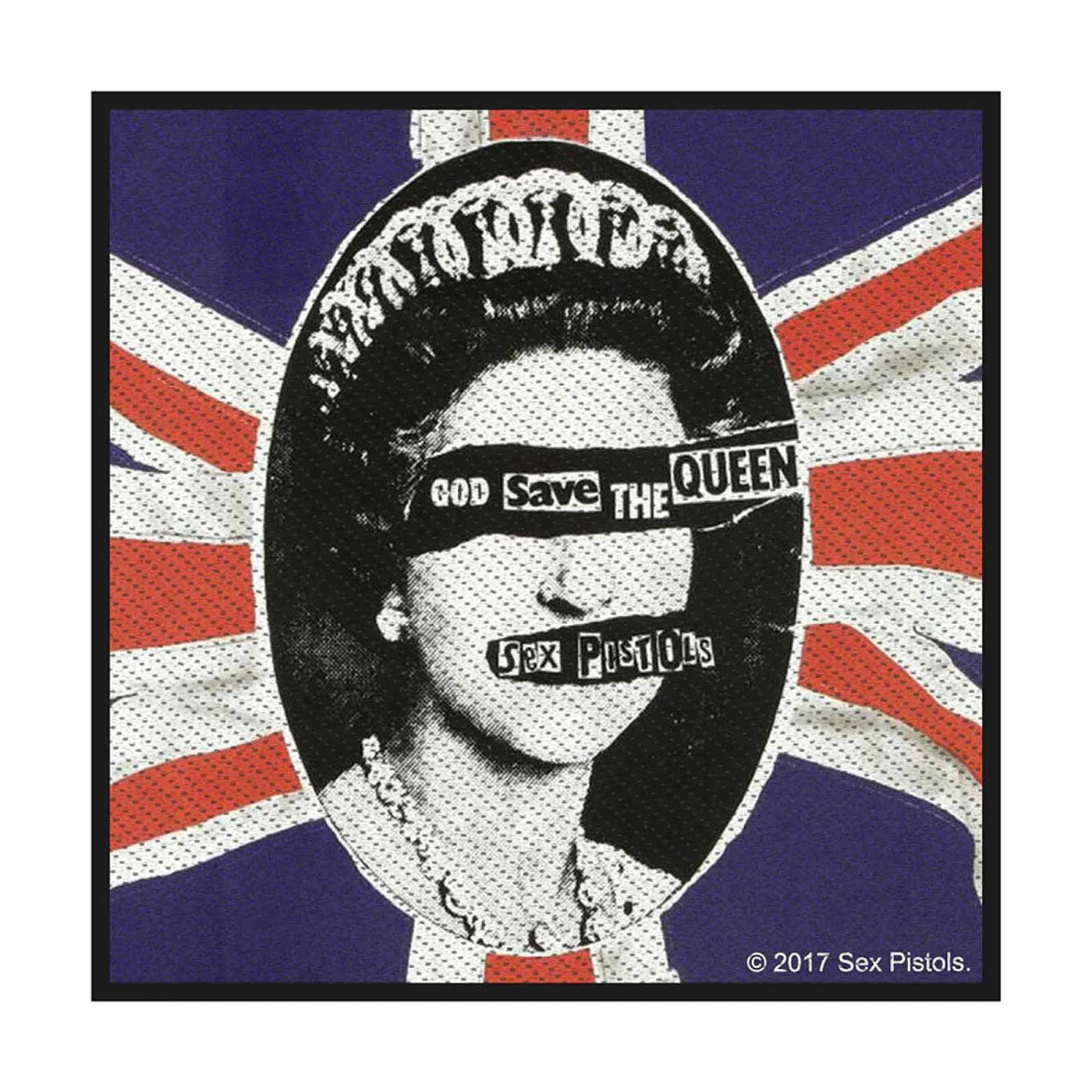 Sex Pistols Patch - God Save The Queen Retail Packaged Patch