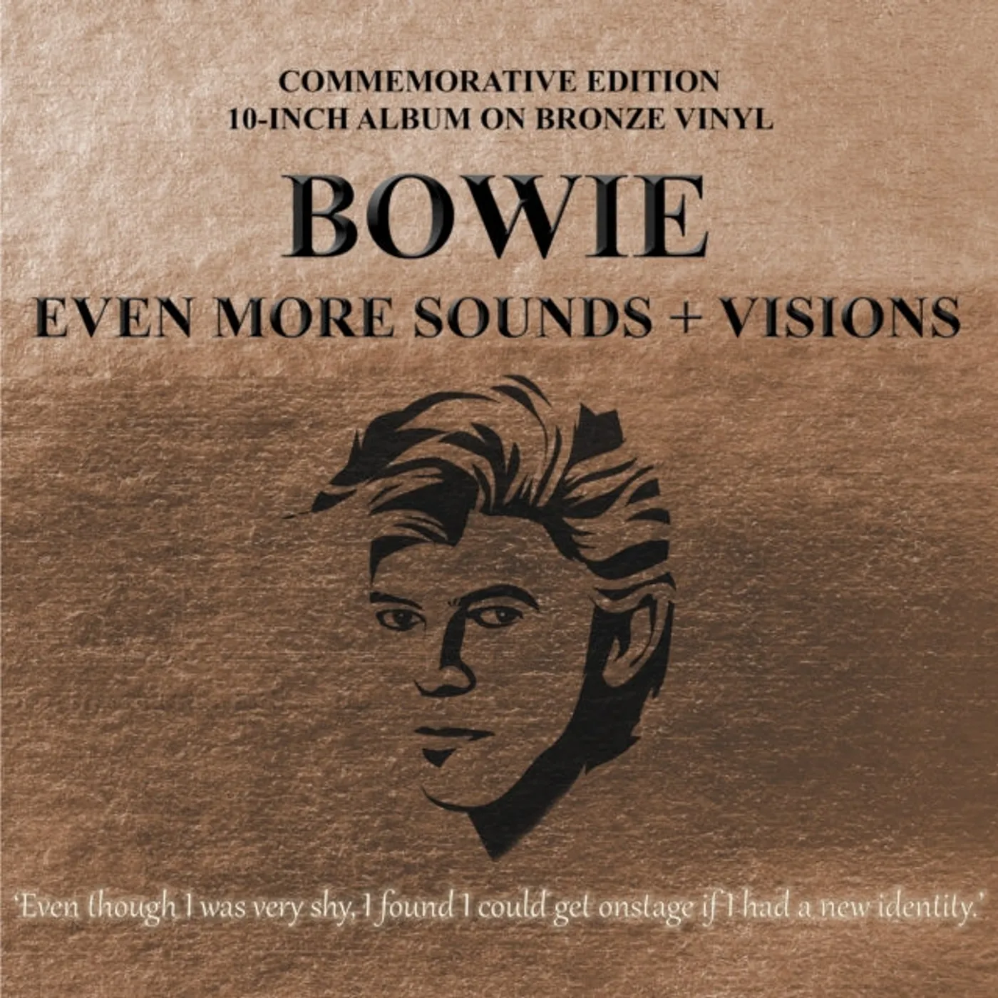 David Bowie LP Vinyl Record - Even More Sounds + Visions (Bronze Vinyl)