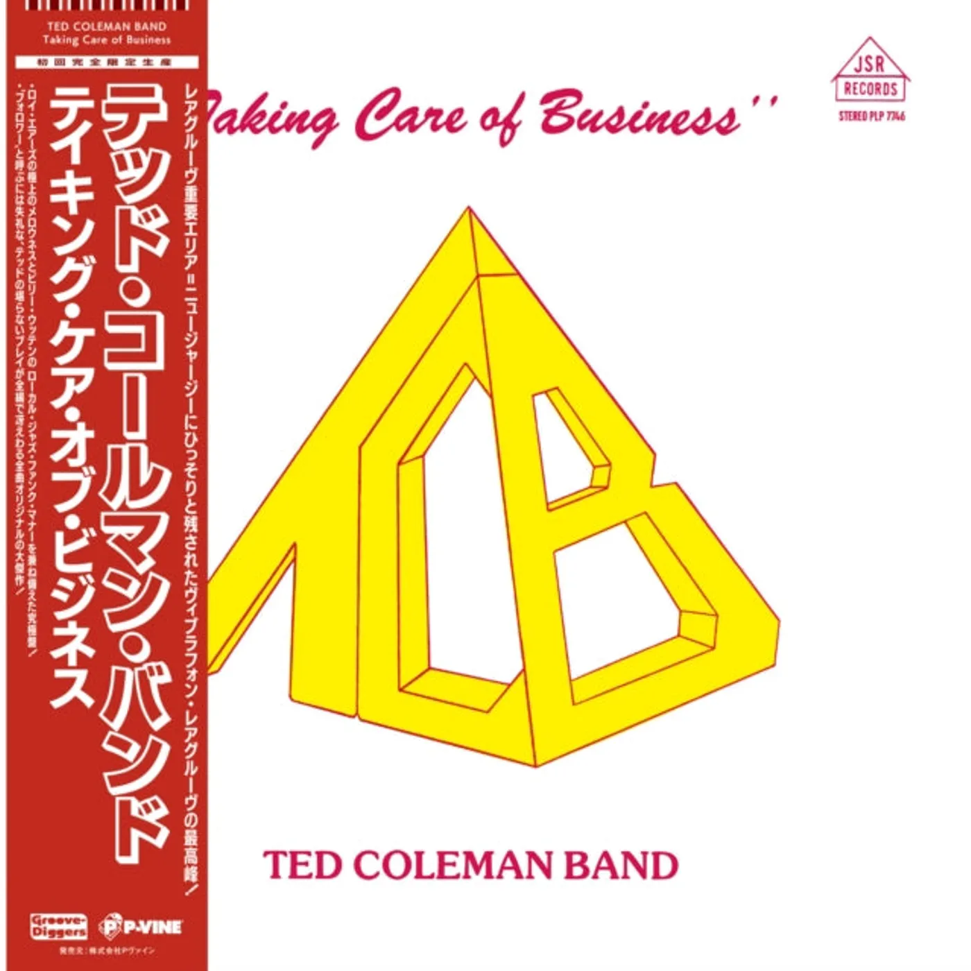 Ted Coleman Band LP Vinyl Record - Taking Care Of Business