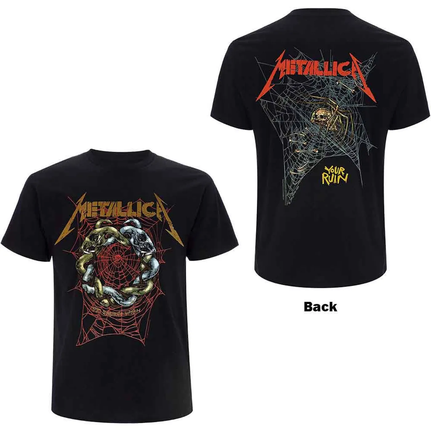 Metallica T Shirt - Ruin / Struggle