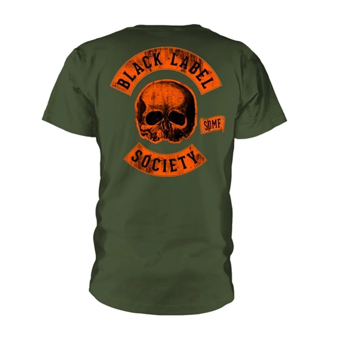 Black Label Society T-Shirt - Hardcore Iron (Military Green)