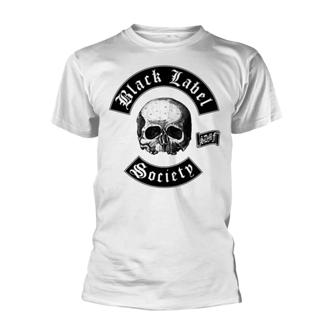 Black Label Society T-Shirt - Skull Logo (White)