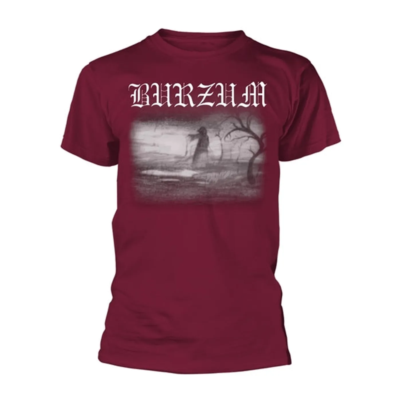 Burzum T-Shirt - Aske 2013 (Maroon)