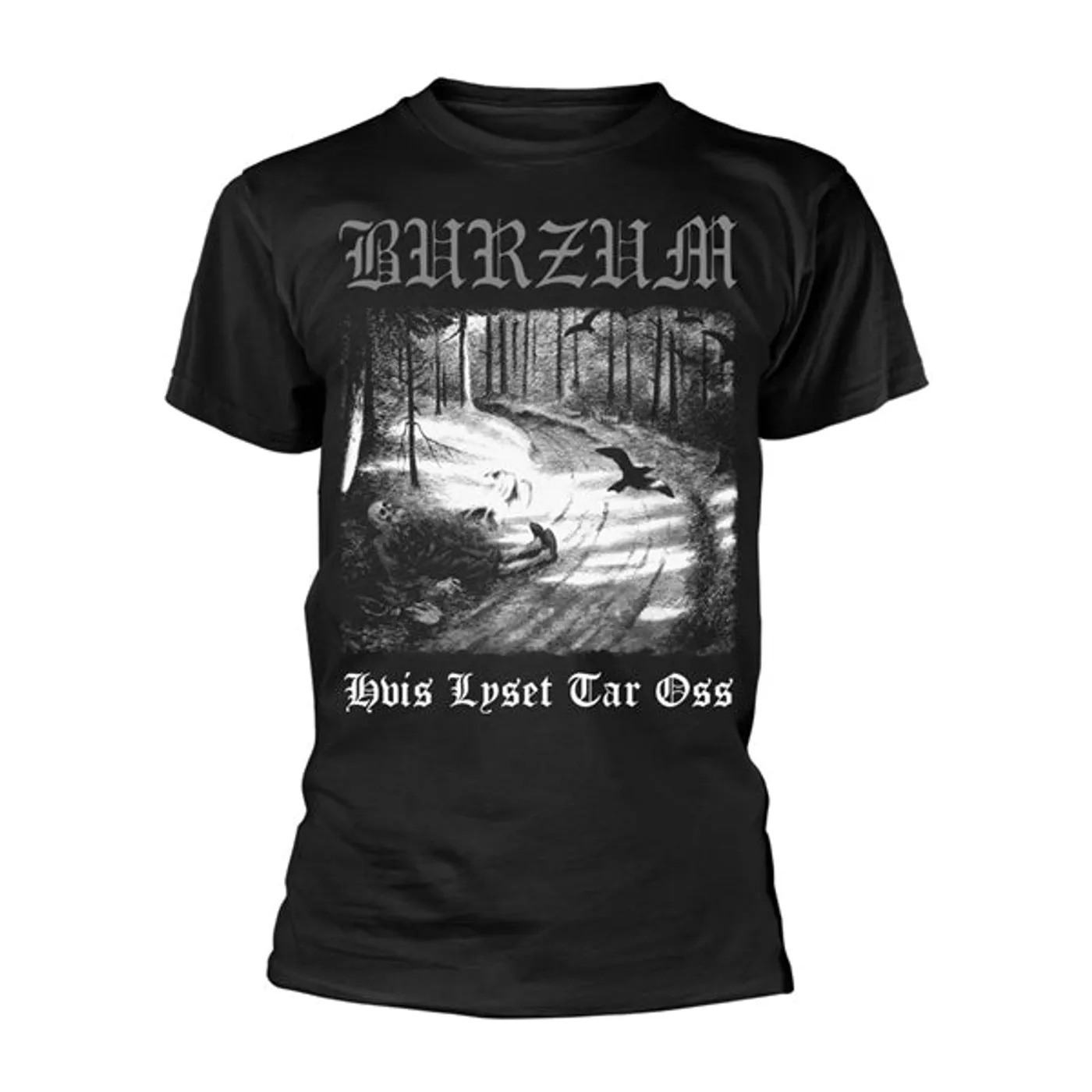 Burzum T Shirt - Hvis Lyset Tar Oss