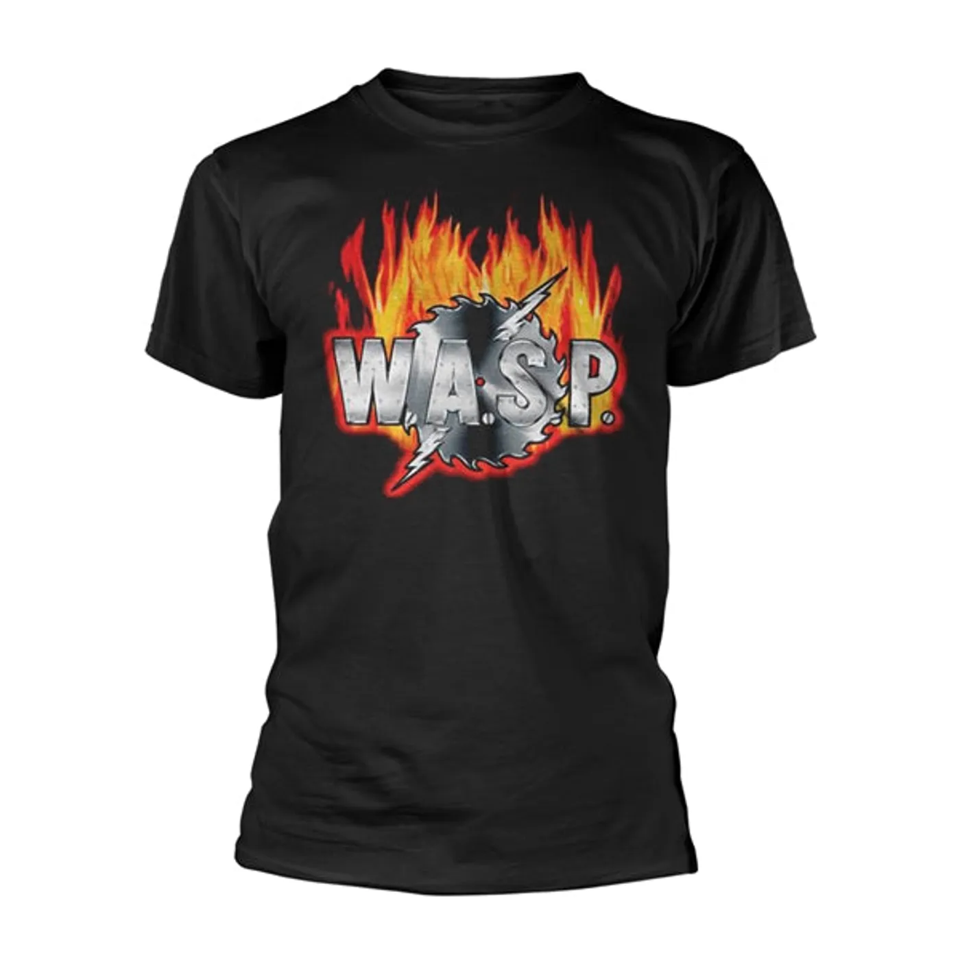 W.A.S.P. T-Shirt - Sawblade Logo