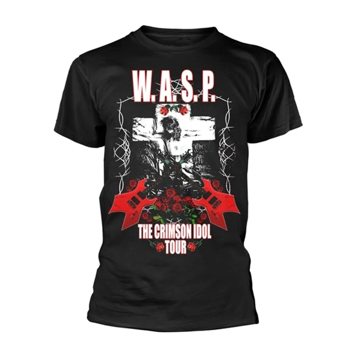 W.A.S.P. T-Shirt - Crimson Idol Tour