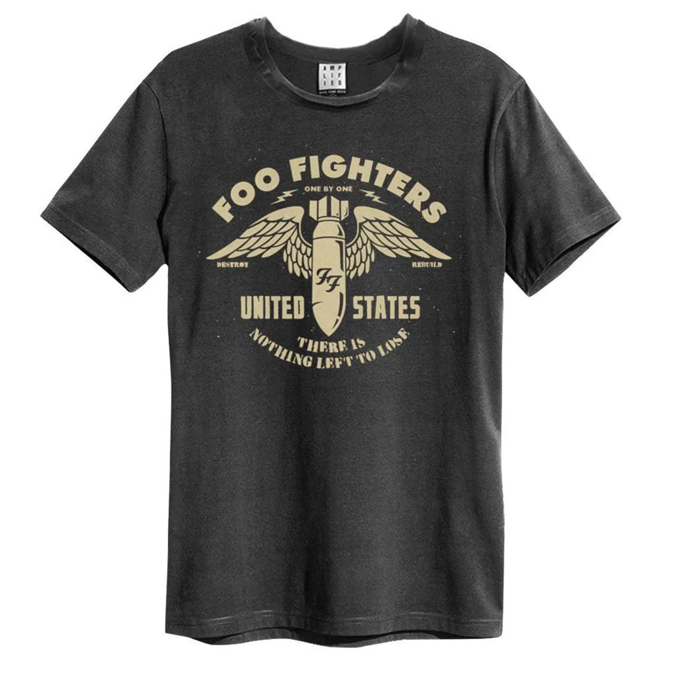 Foo Fighters Amplified Vintage T Shirt - One By One