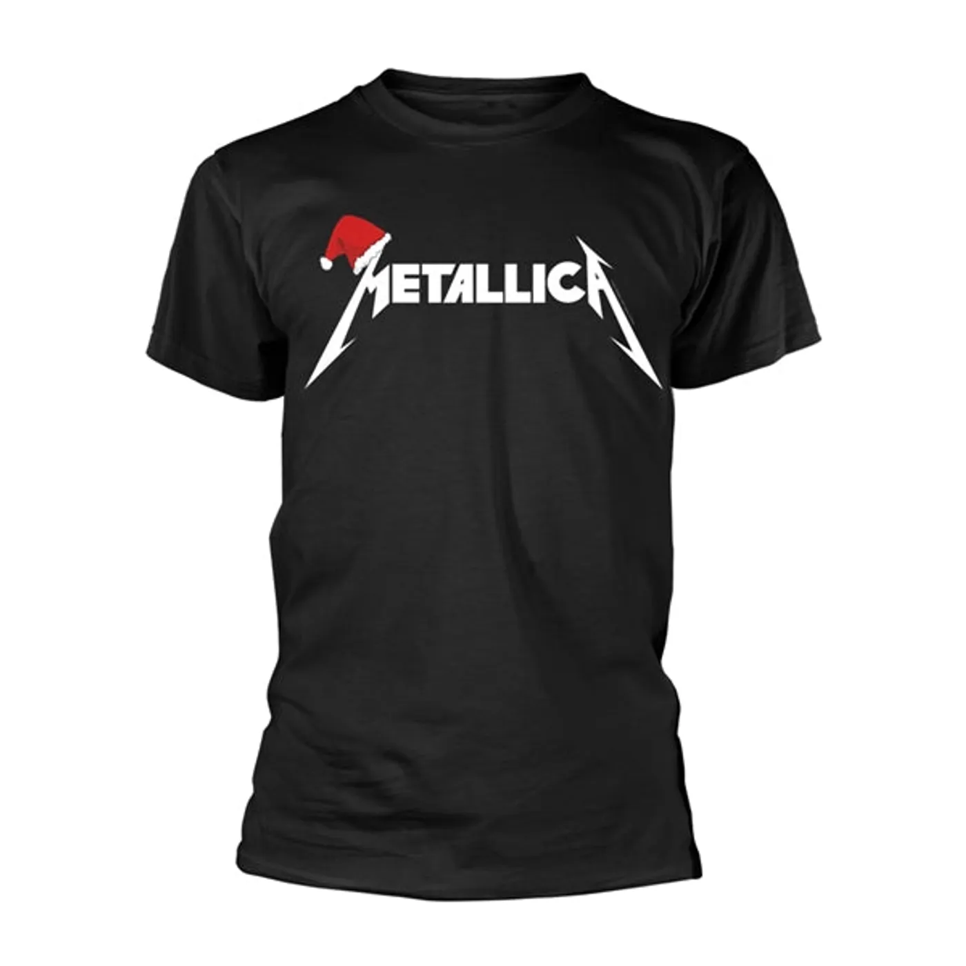 Metallica T Shirt - Santa Hat Logo