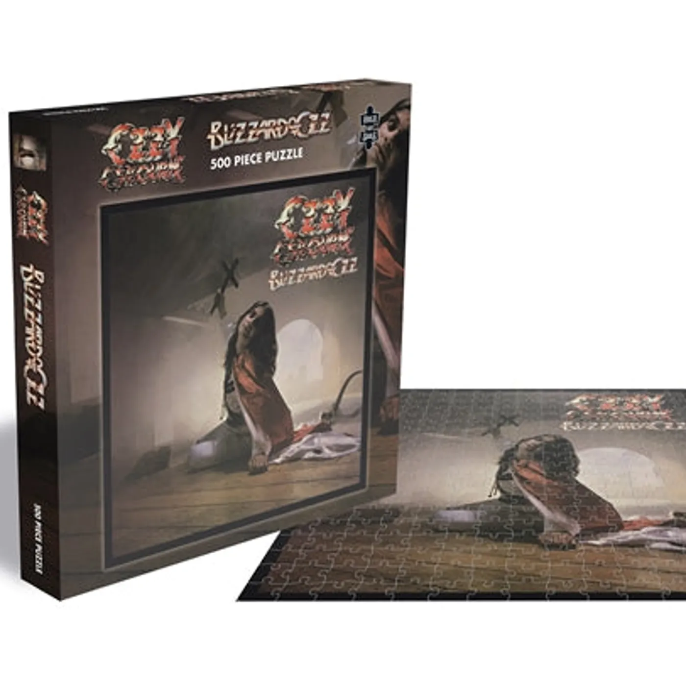 Ozzy Osbourne Jigsaws - Blizzard Of Ozz (500 Piece Jigsaw Puzzle)