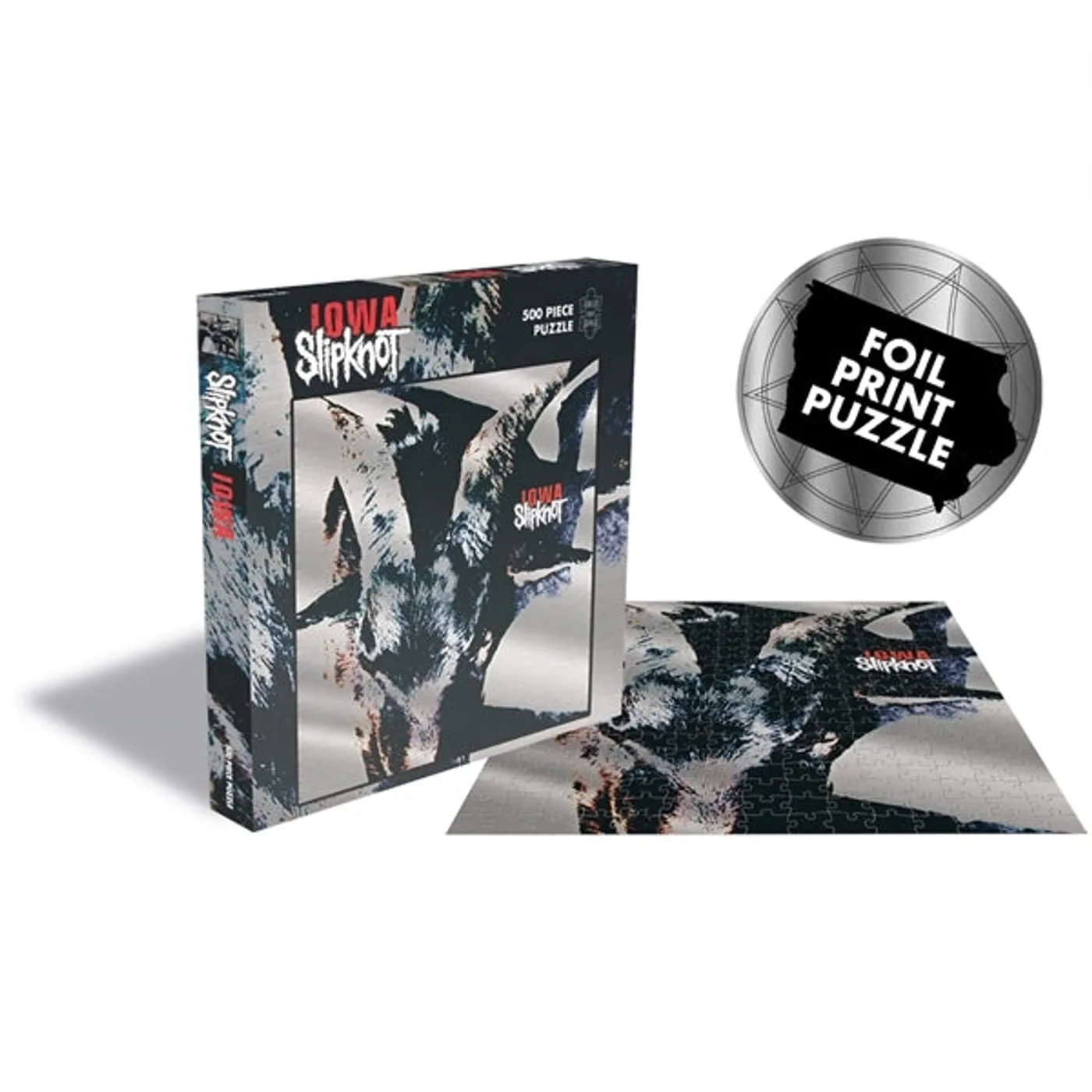 Slipknot Jigsaws - Iowa (500 Piece Foil Jigsaw Puzzle)