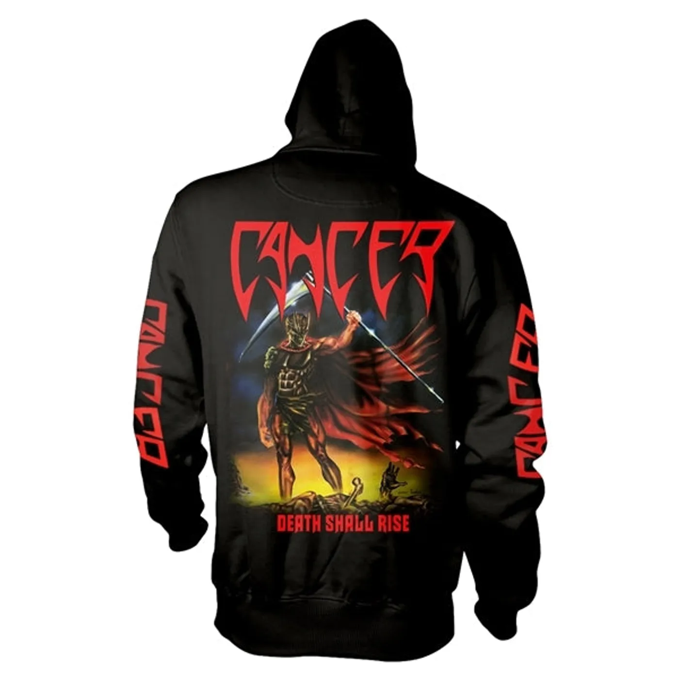 Cancer Hoodie - Death Shall Rise (Black)