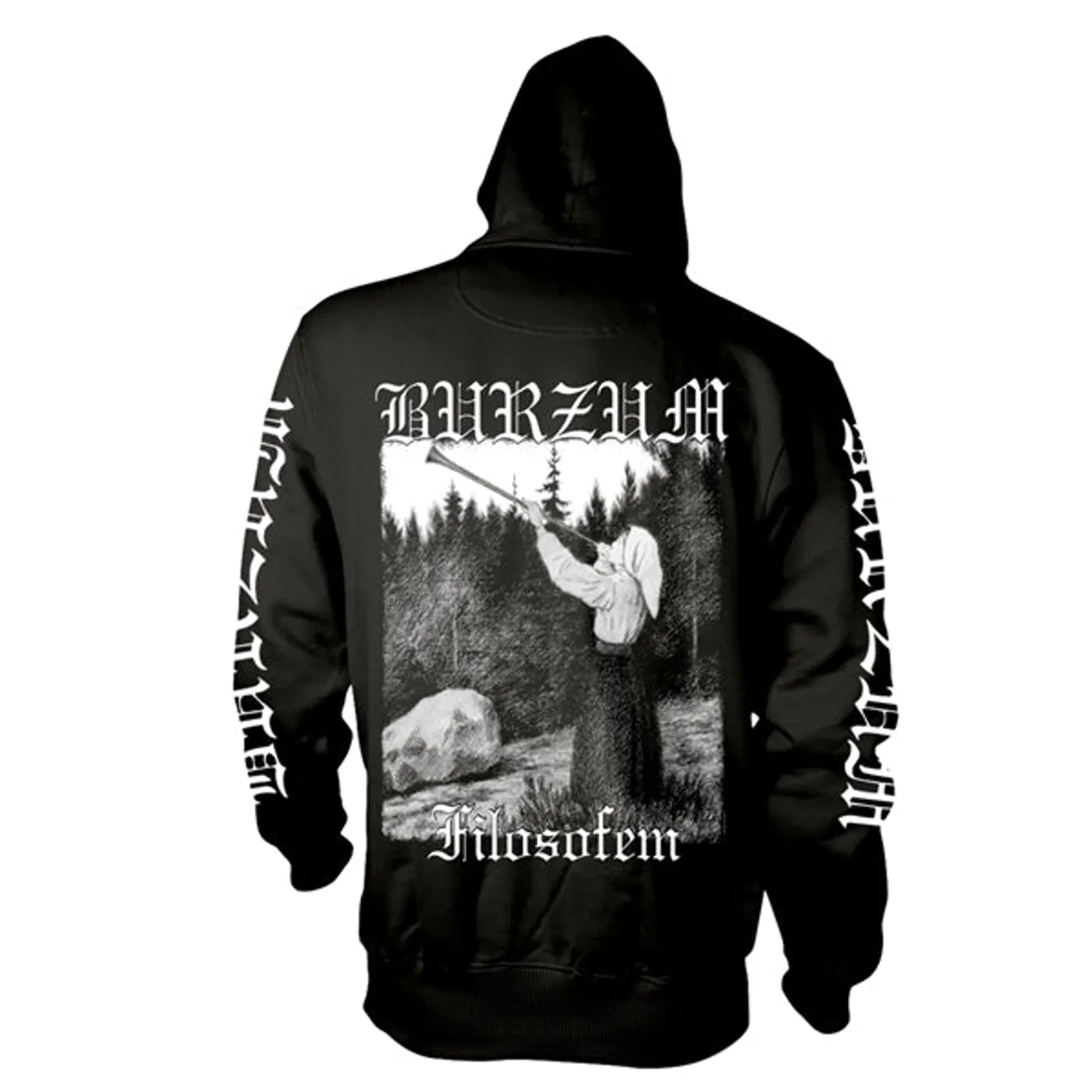 Burzum Hoodie - Filosofem Logo 2018