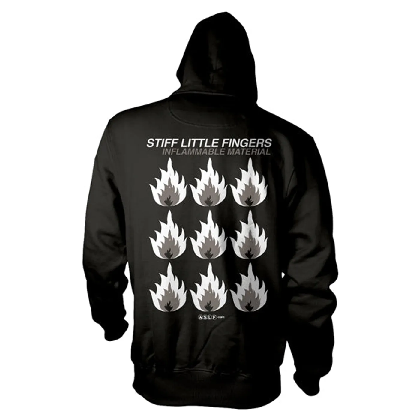Stiff Little Fingers Hoodie - Inflammable Material