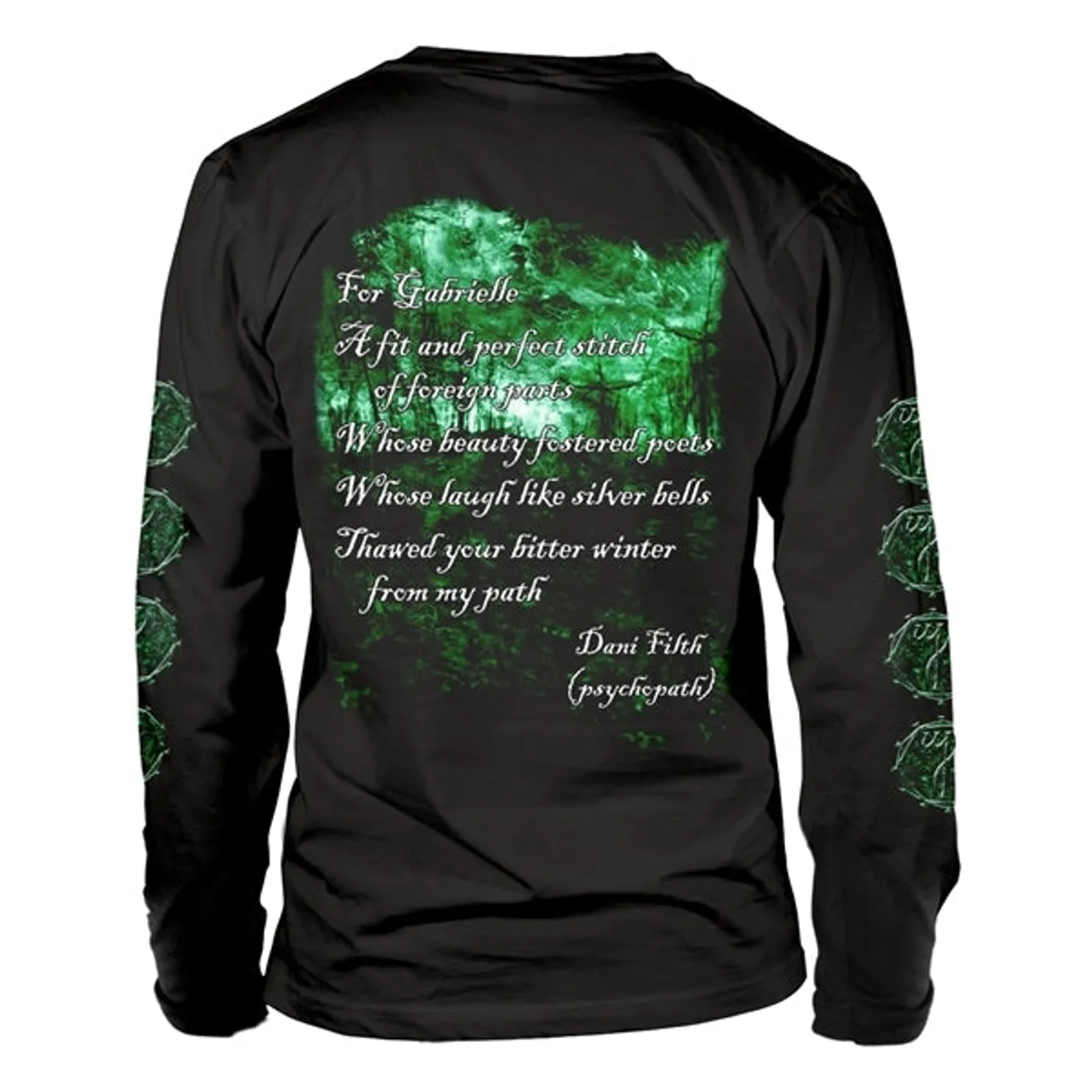 Cradle Of Filth Long Sleeve T Shirt - Graven Sin