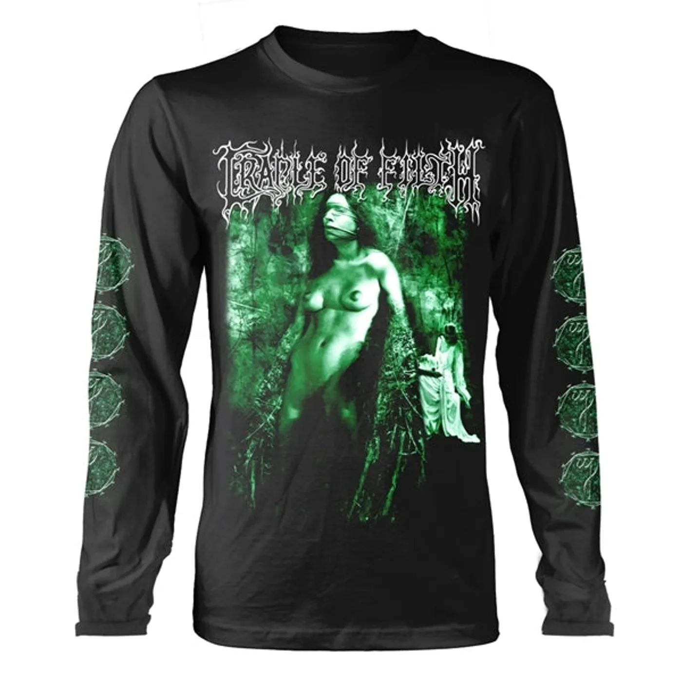 Cradle Of Filth Long Sleeve T Shirt - Graven Sin