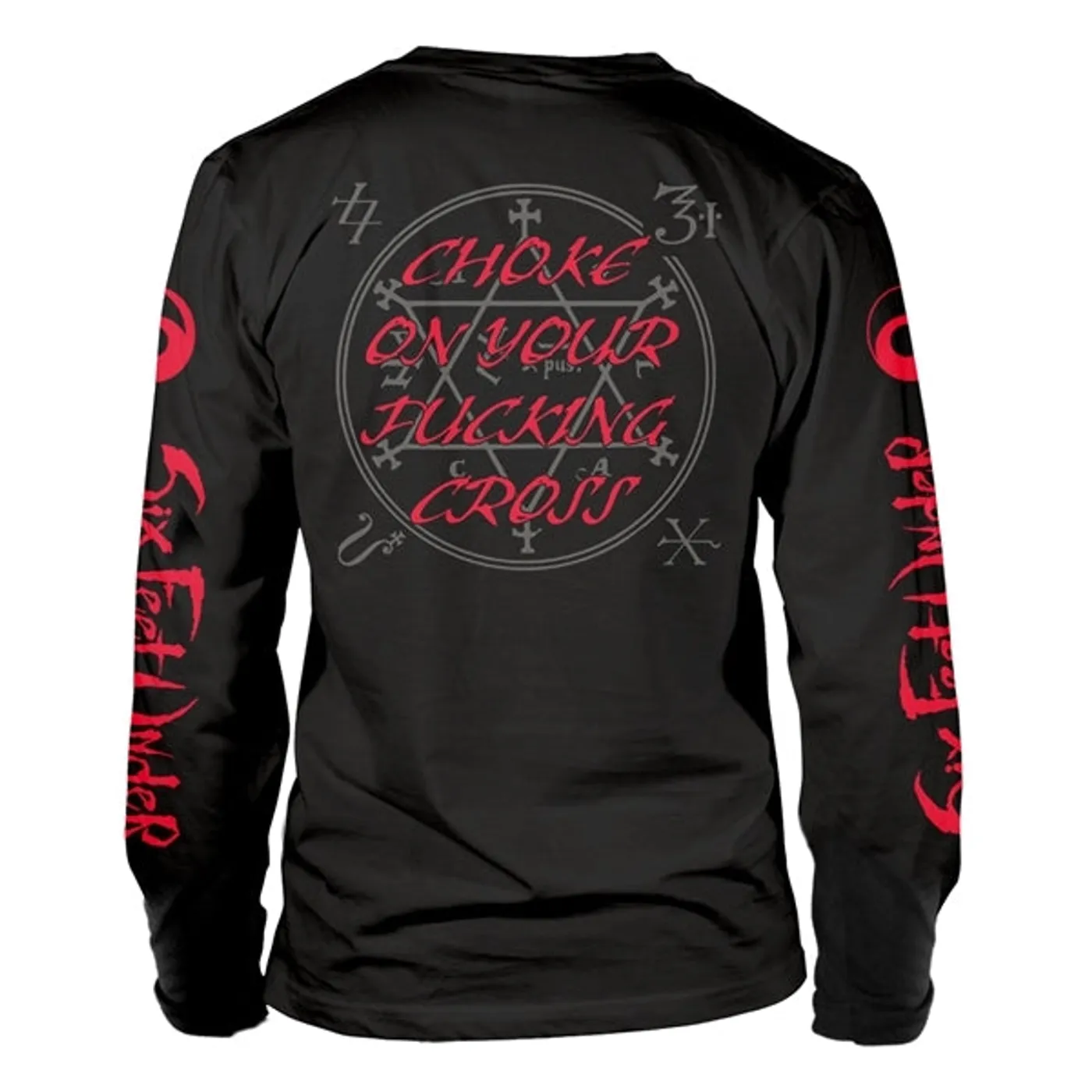Six Feet Under Long Sleeve T Shirt - Zombie