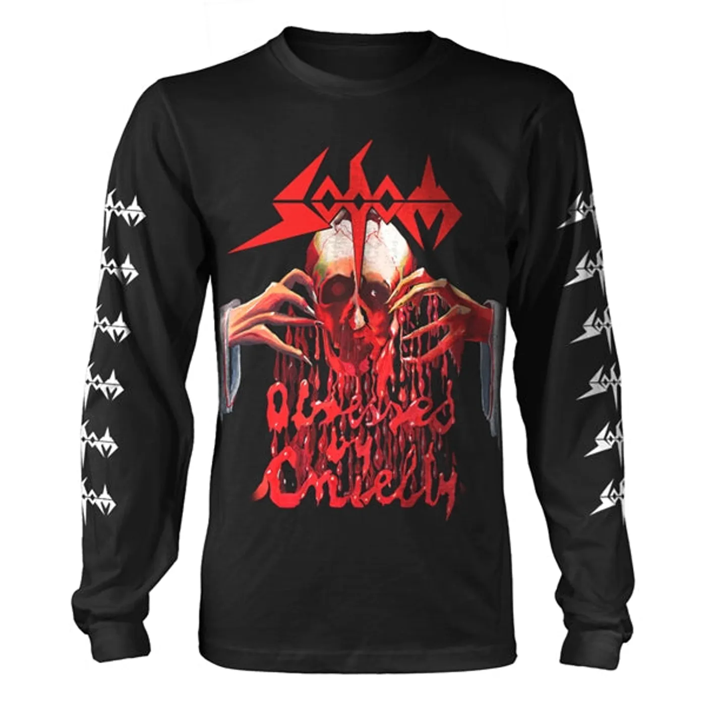 Sodom Long Sleeve T Shirt - Obsessed By Cruelty