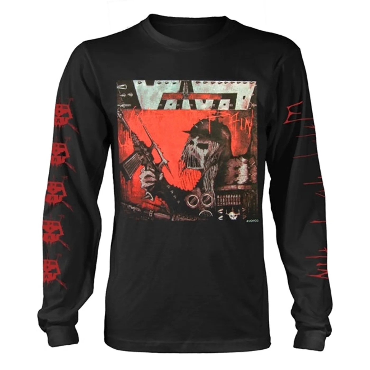 Voivod Long Sleeve T Shirt - War & Pain