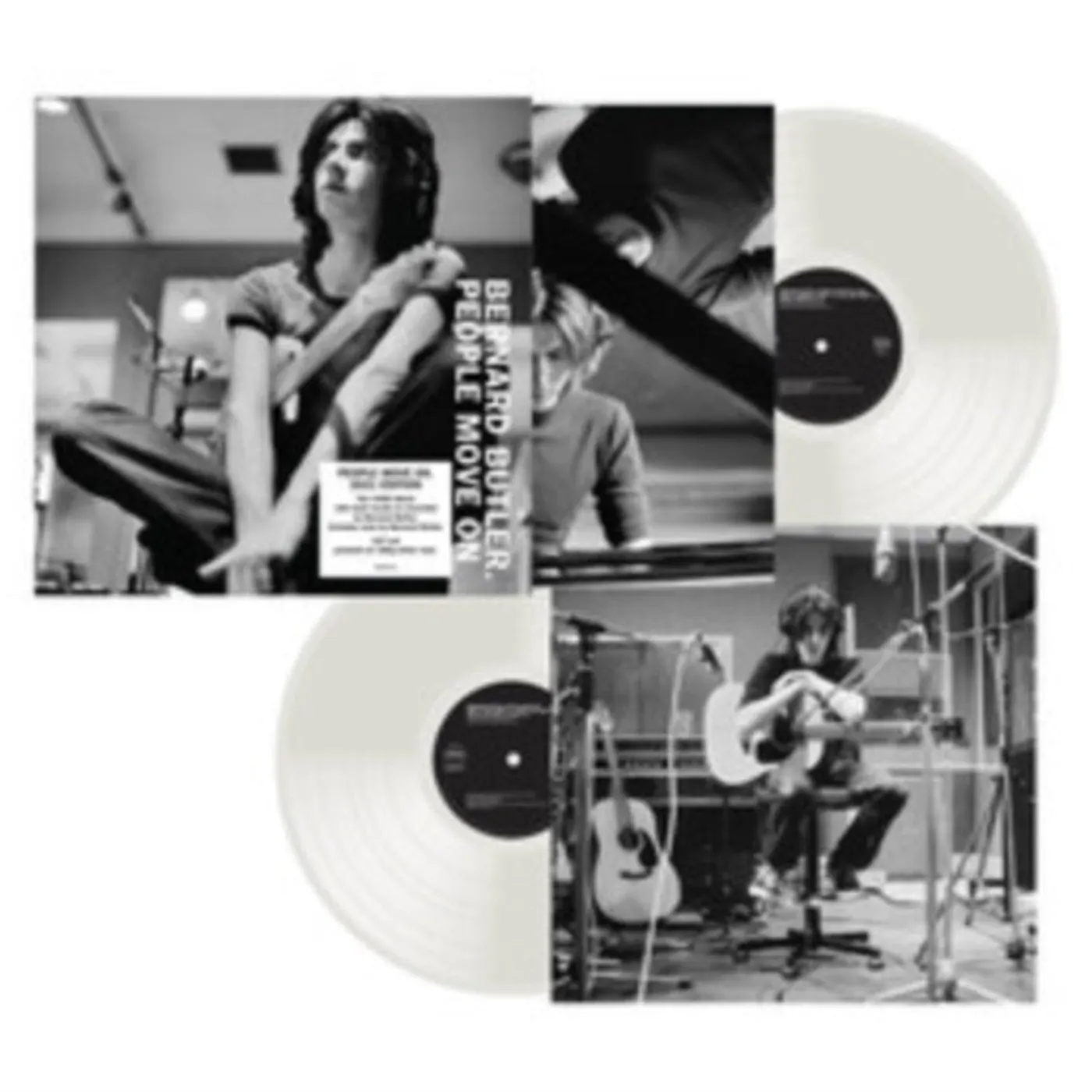 Bernard Butler LP Vinyl Record - People Move On (New 20. 21 Recording) (White Vinyl)