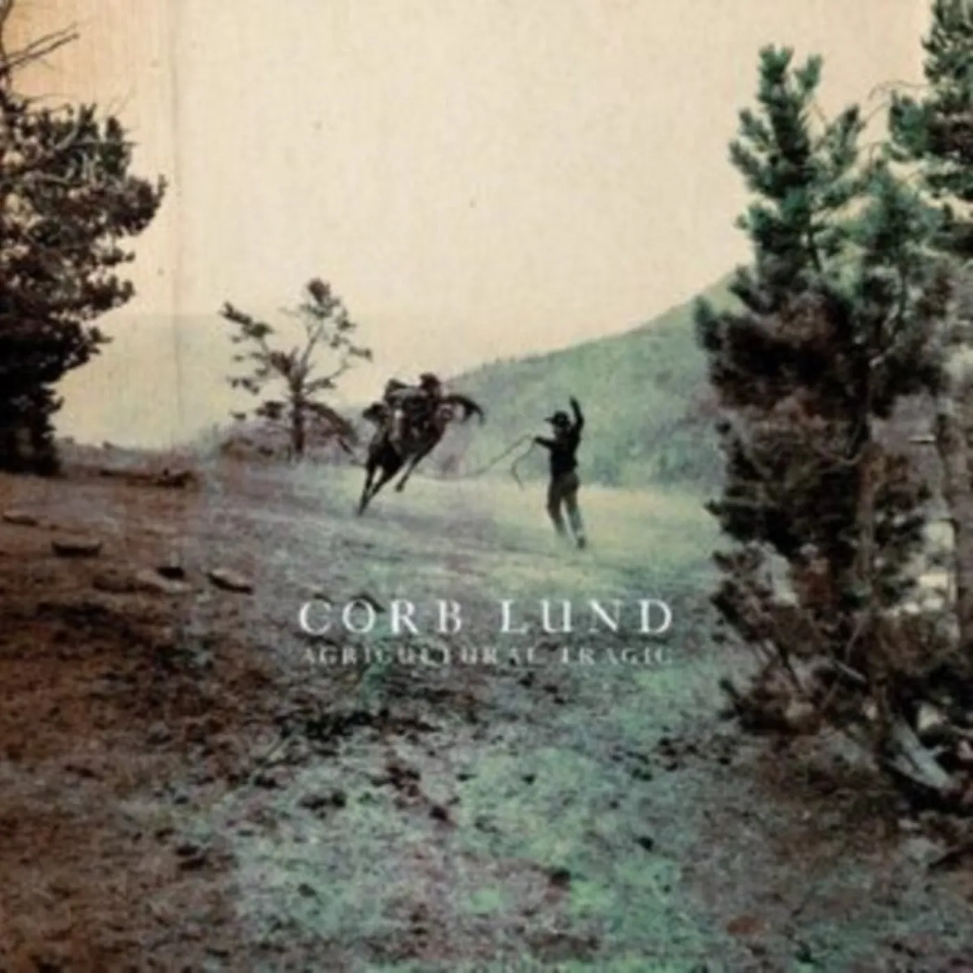 Corb Lund LP Vinyl Record - Agricultural Tragic (Limited Edition Canadian Tuxedo Color Vinyl)