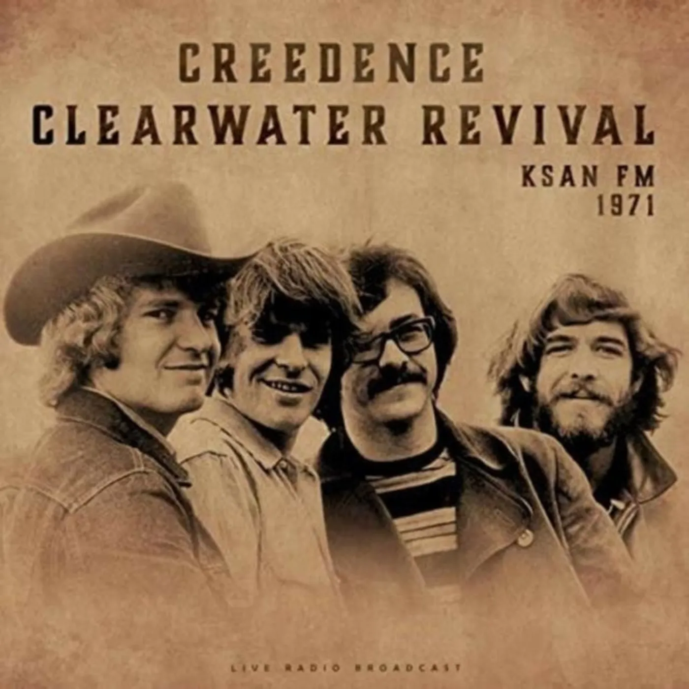 Creedence Clearwater Revival LP Vinyl Record - KSAN FM 19 71