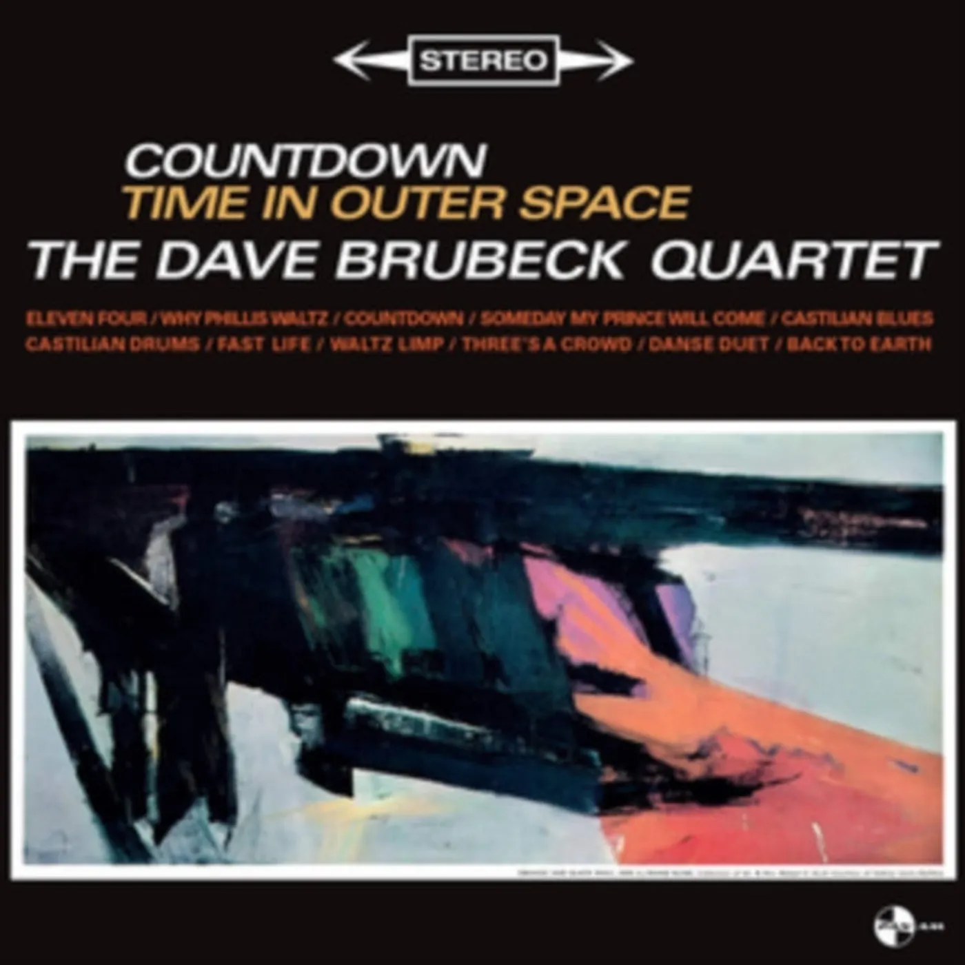 The Dave Brubeck Quartet LP Vinyl Record - Countdown Time In Outer Space