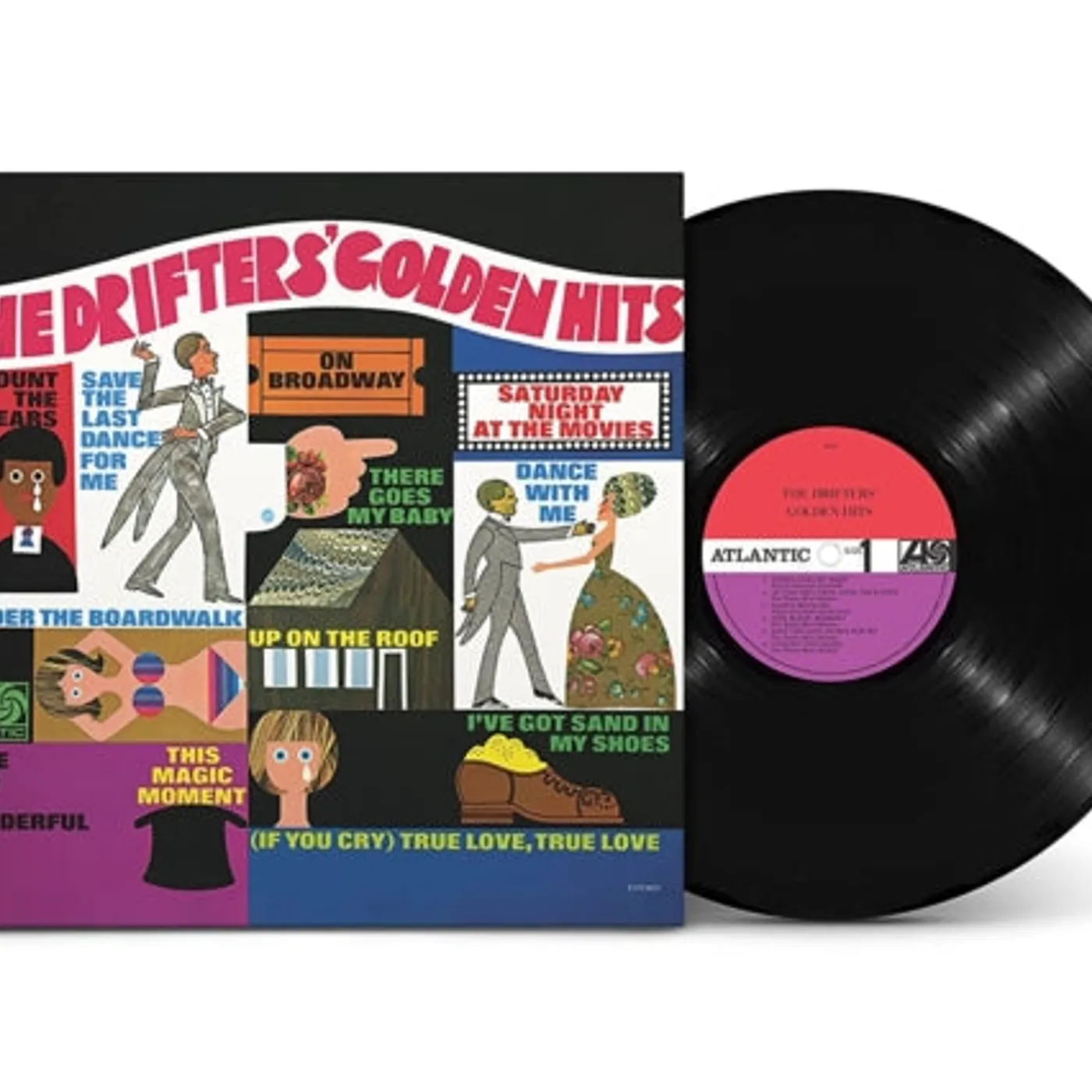 Drifters LP Vinyl Record - Golden Hits
