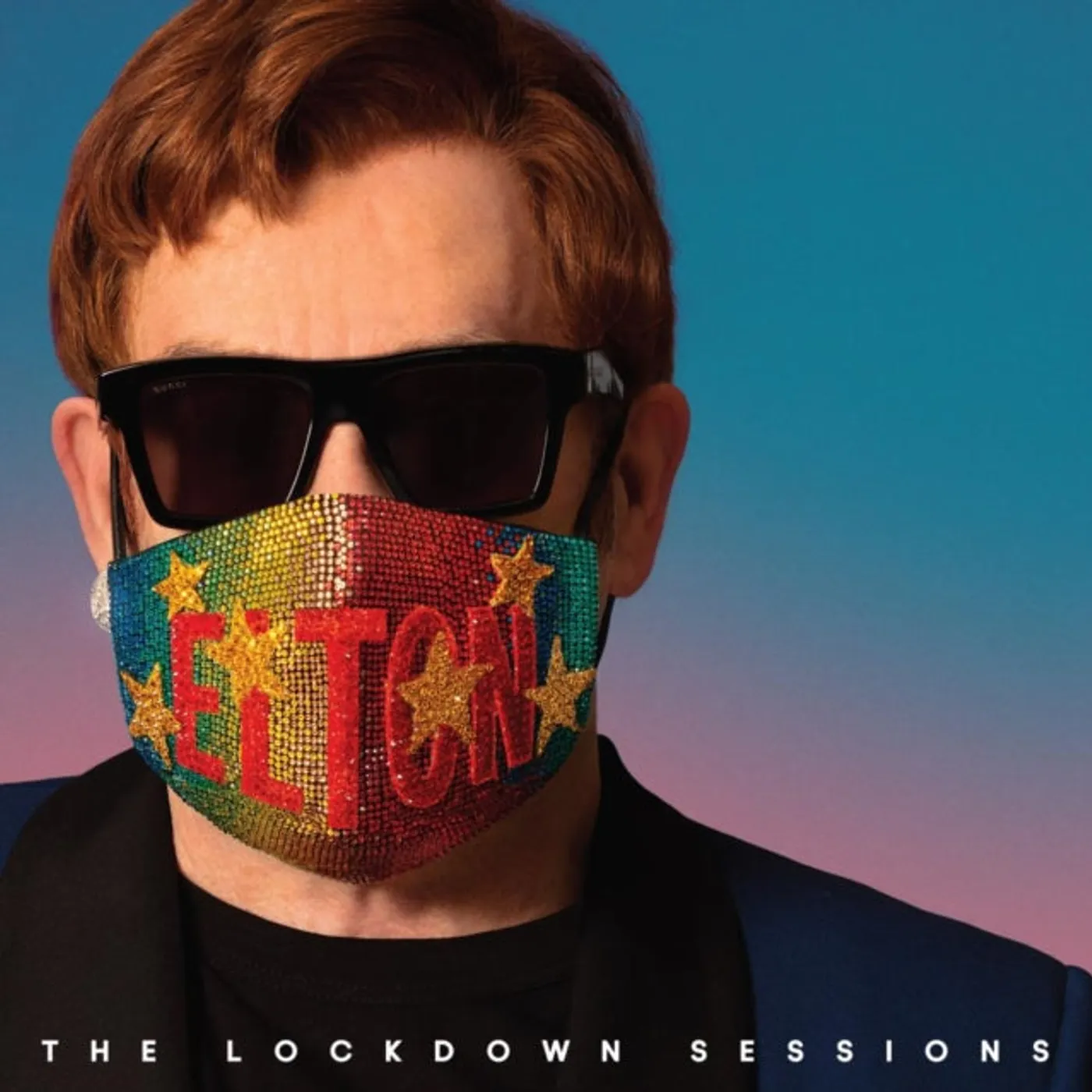 Elton John LP Vinyl Record - The Lockdown Sessions (Blue Vinyl)