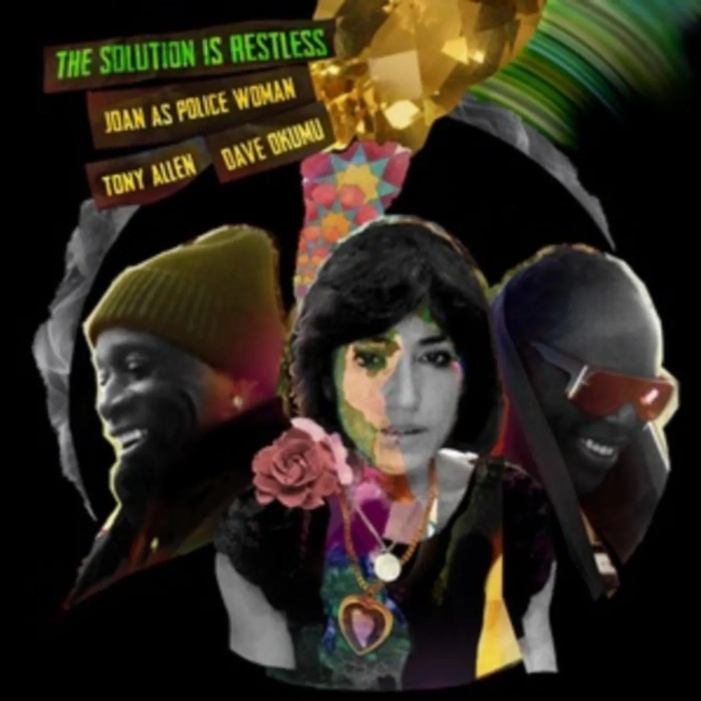 Joan As Police Woman & Tony Allen & Dave Okumu LP Vinyl Record - The Solution Is Restless