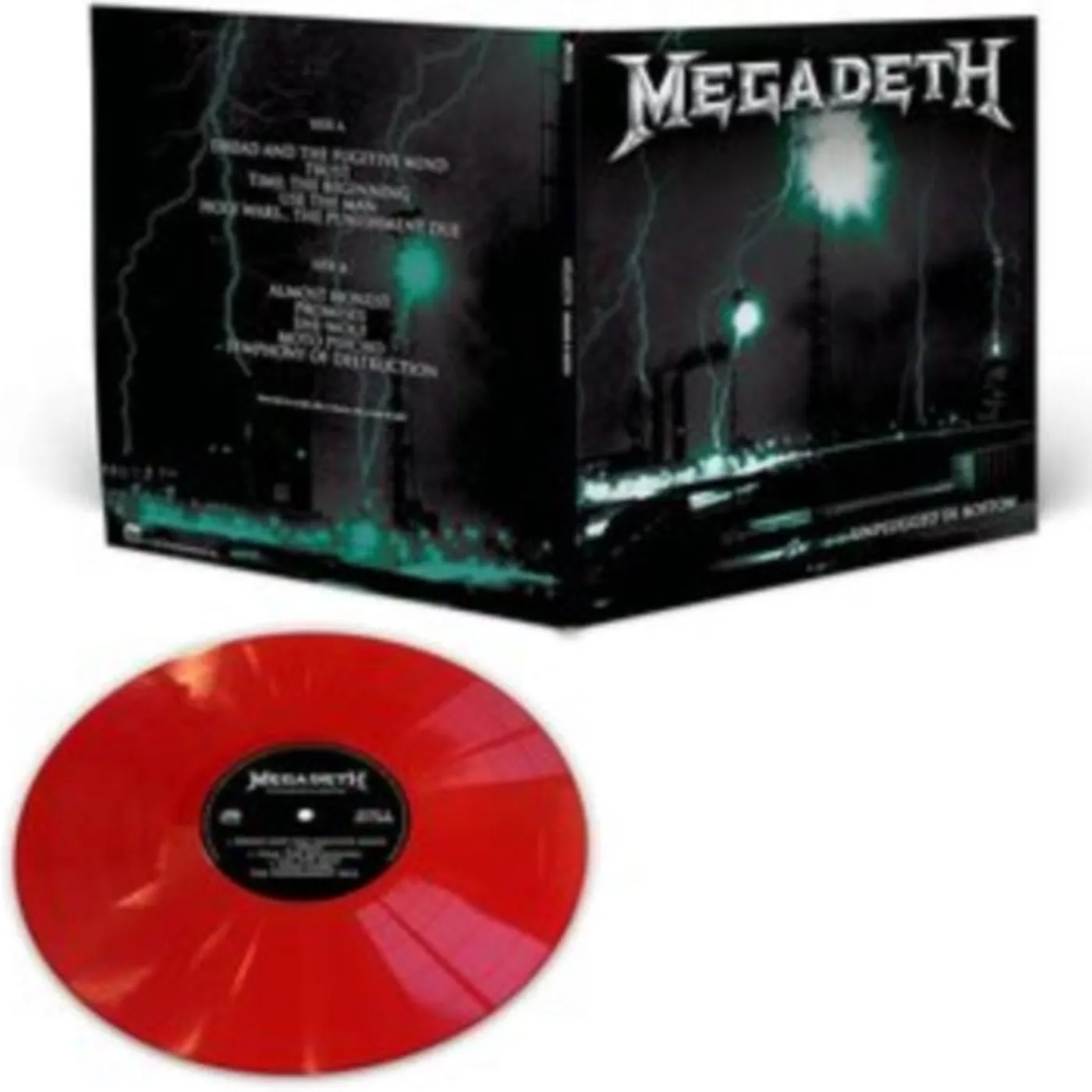 Megadeth LP Vinyl Record - Unplugged In Boston (Red Vinyl)