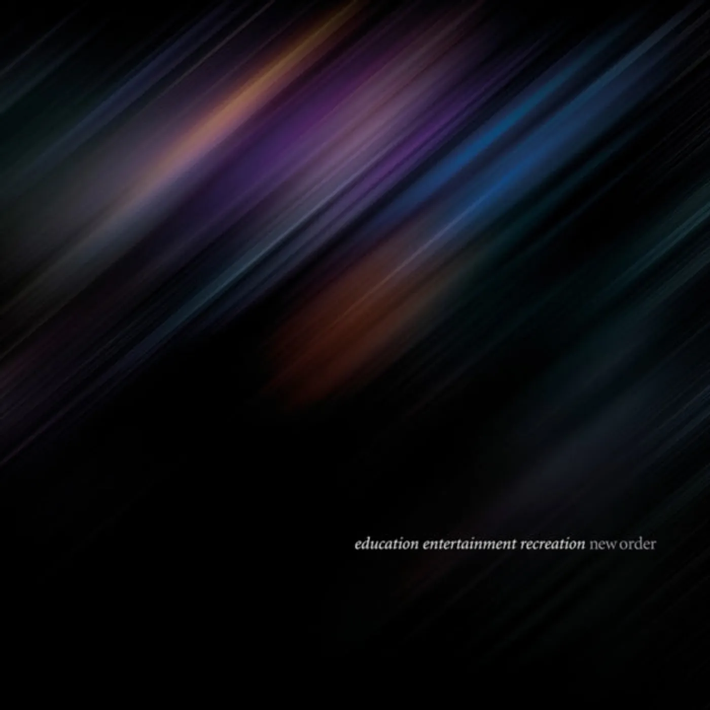 New Order LP Vinyl Record - Education Entertainment Recreation (Live At Alexandra Palace)