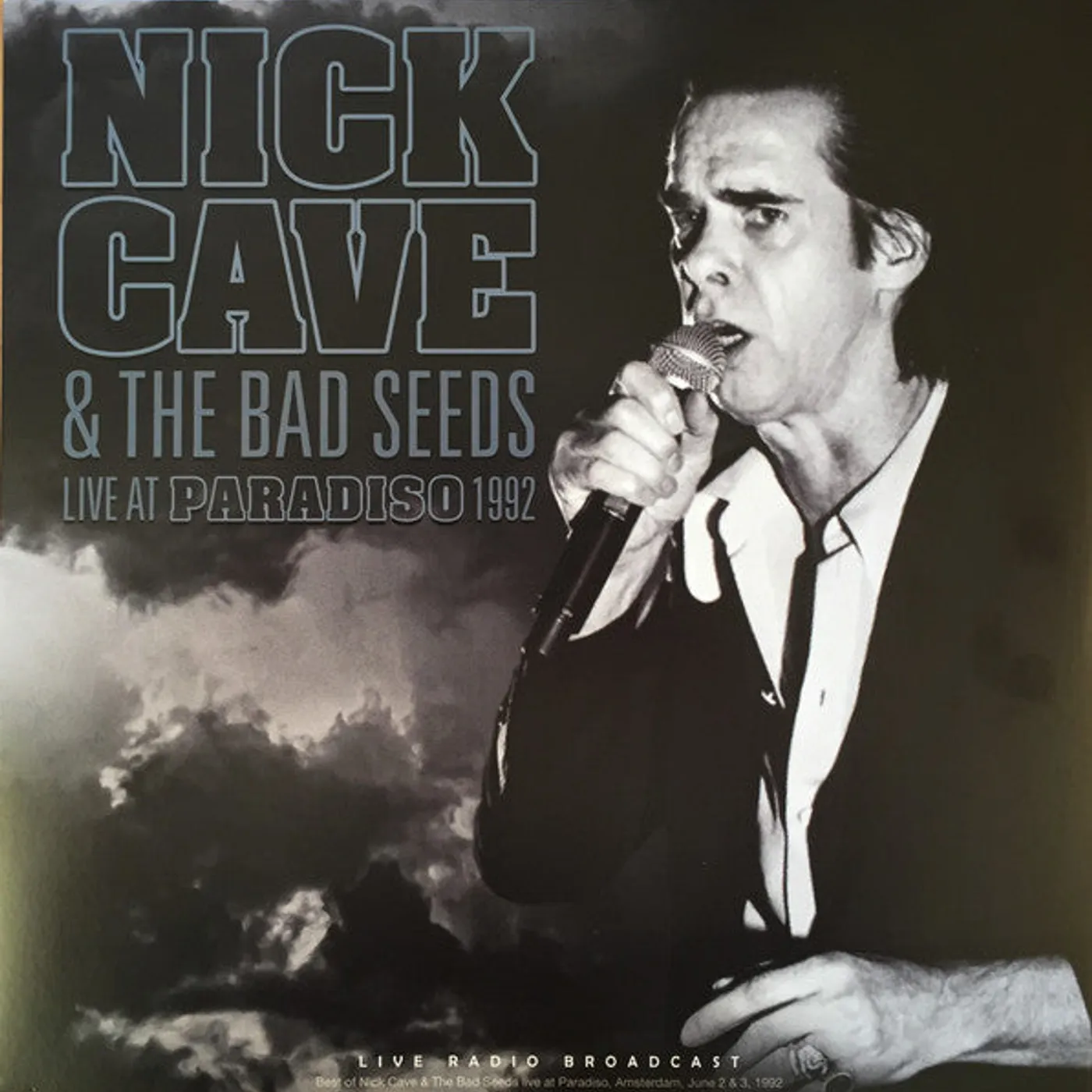 Nick Cave & The Bad Seeds LP Vinyl Record - Live At Paradiso 19 92