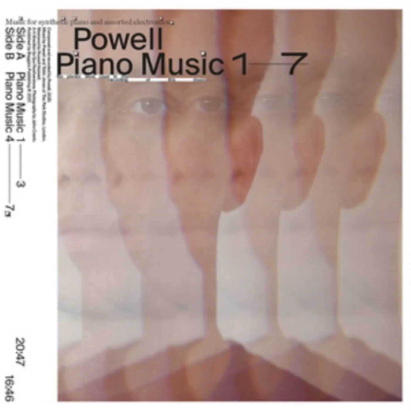 Powell LP Vinyl Record - Piano Music 1-7