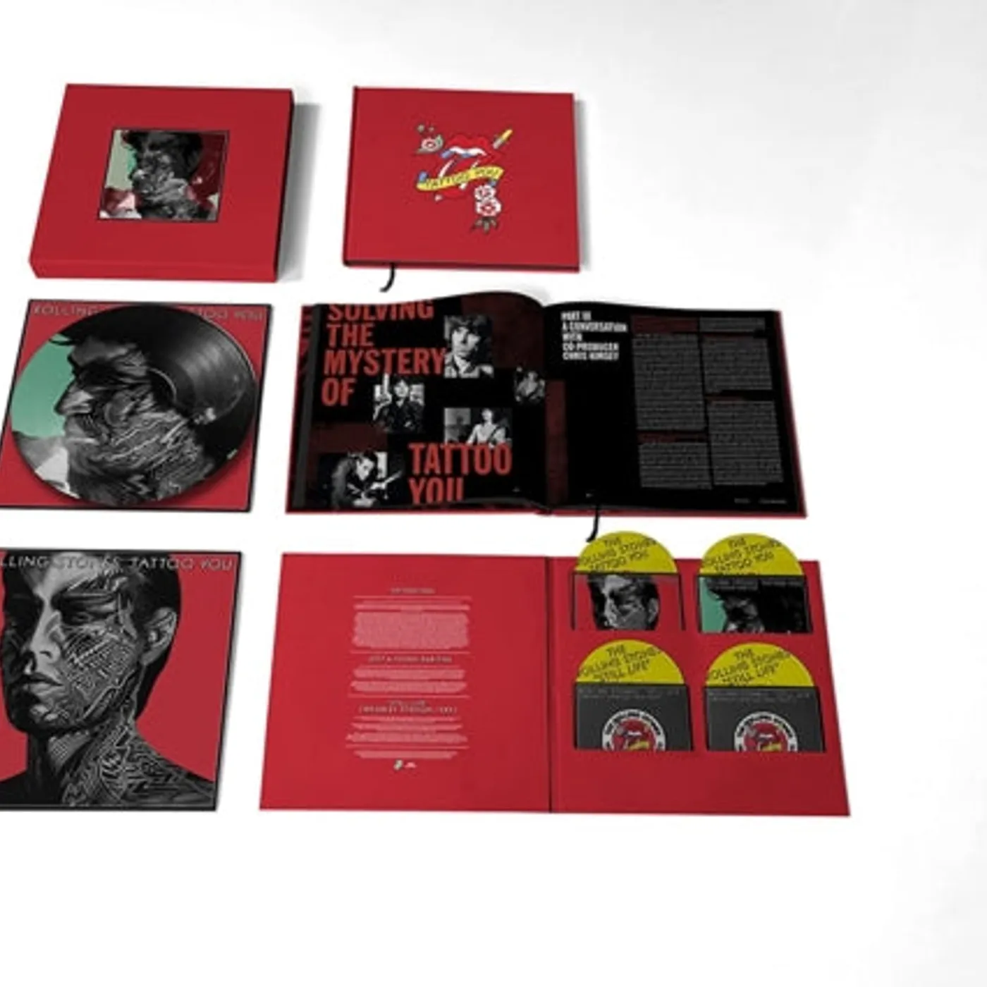 The Rolling Stones LP Vinyl Record - Tattoo You (20. 21 Remaster) (Picture Disc LP Vinyl Record + 4CD)