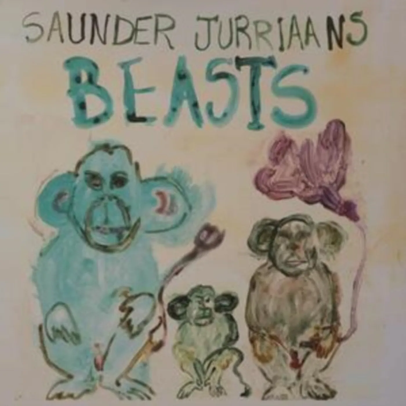 Saunder Jurriaans LP Vinyl Record - Beasts