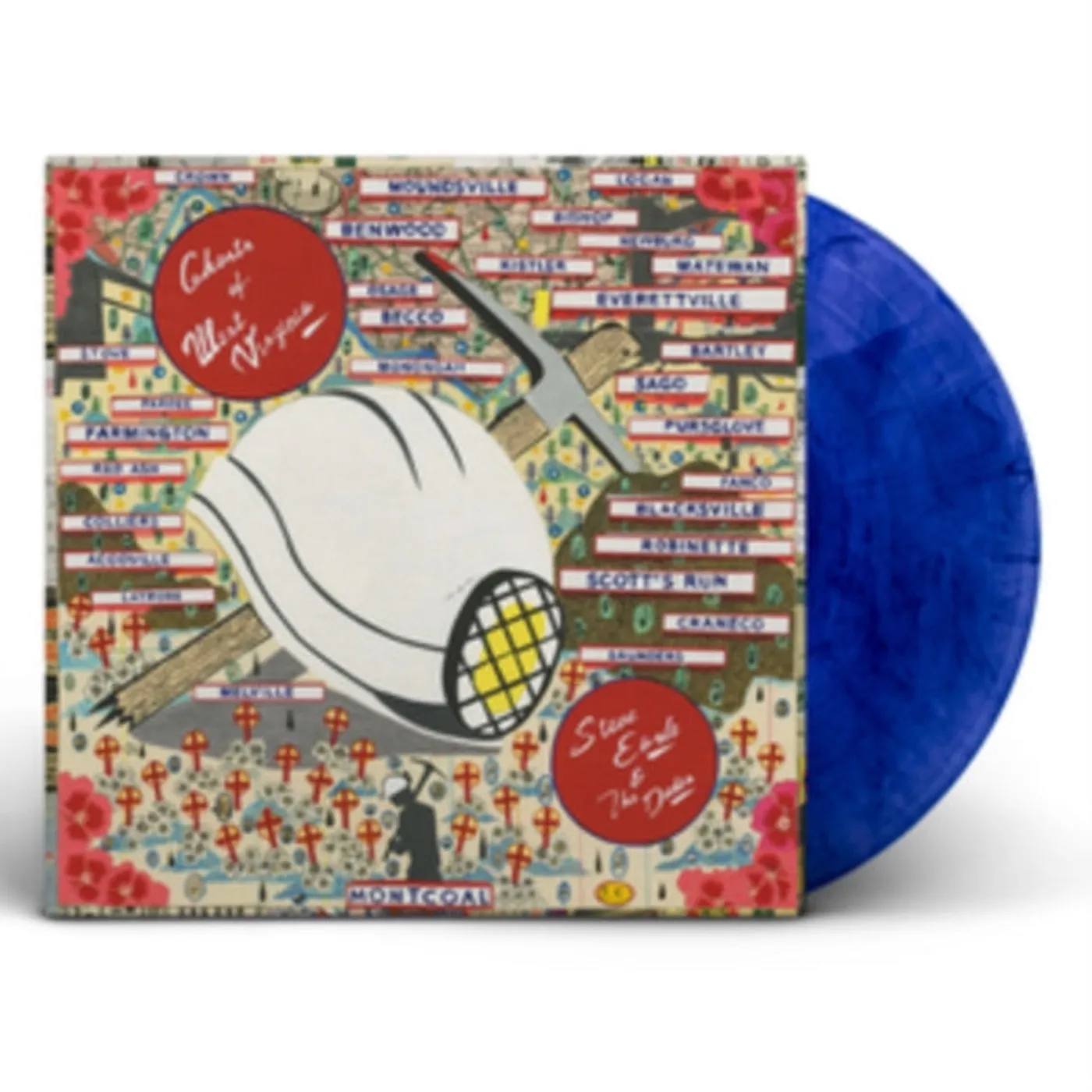 Steve Earle & The Dukes LP Vinyl Record - Ghosts Of West Virginia