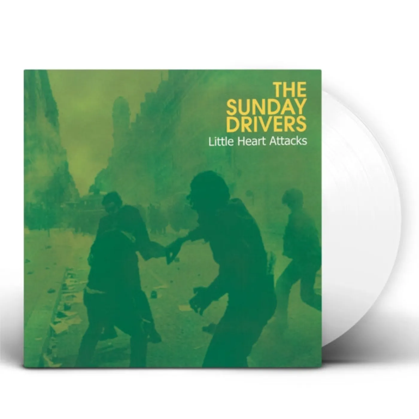 The Sunday Drivers LP Vinyl Record - Little Heart Attacks (White Vinyl)