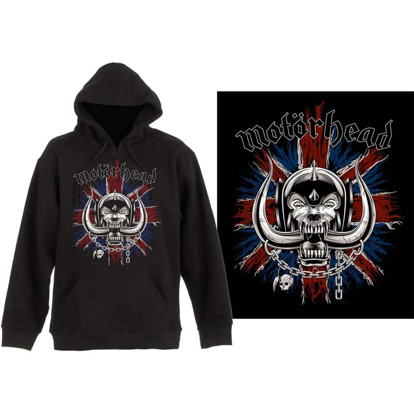 Motörhead Hoodie - British Warpig