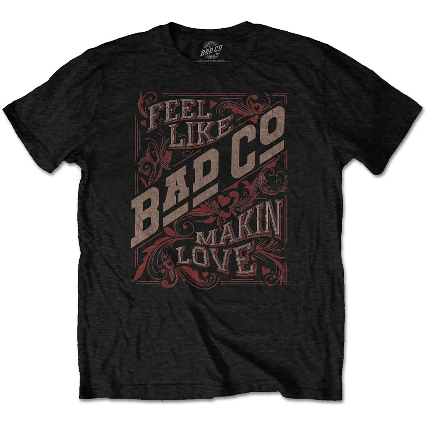 Bad Company T Shirt - Feel Like Making Love