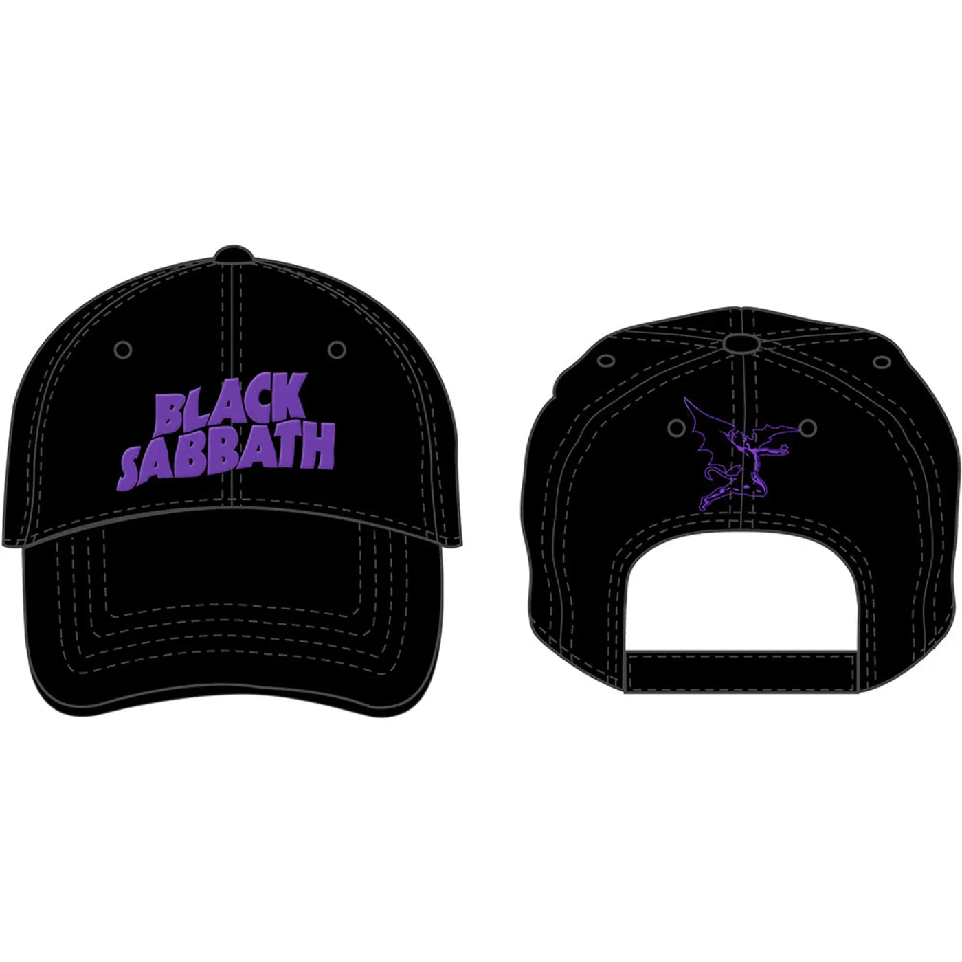 Black Sabbath Baseball Cap - Demon & Logo