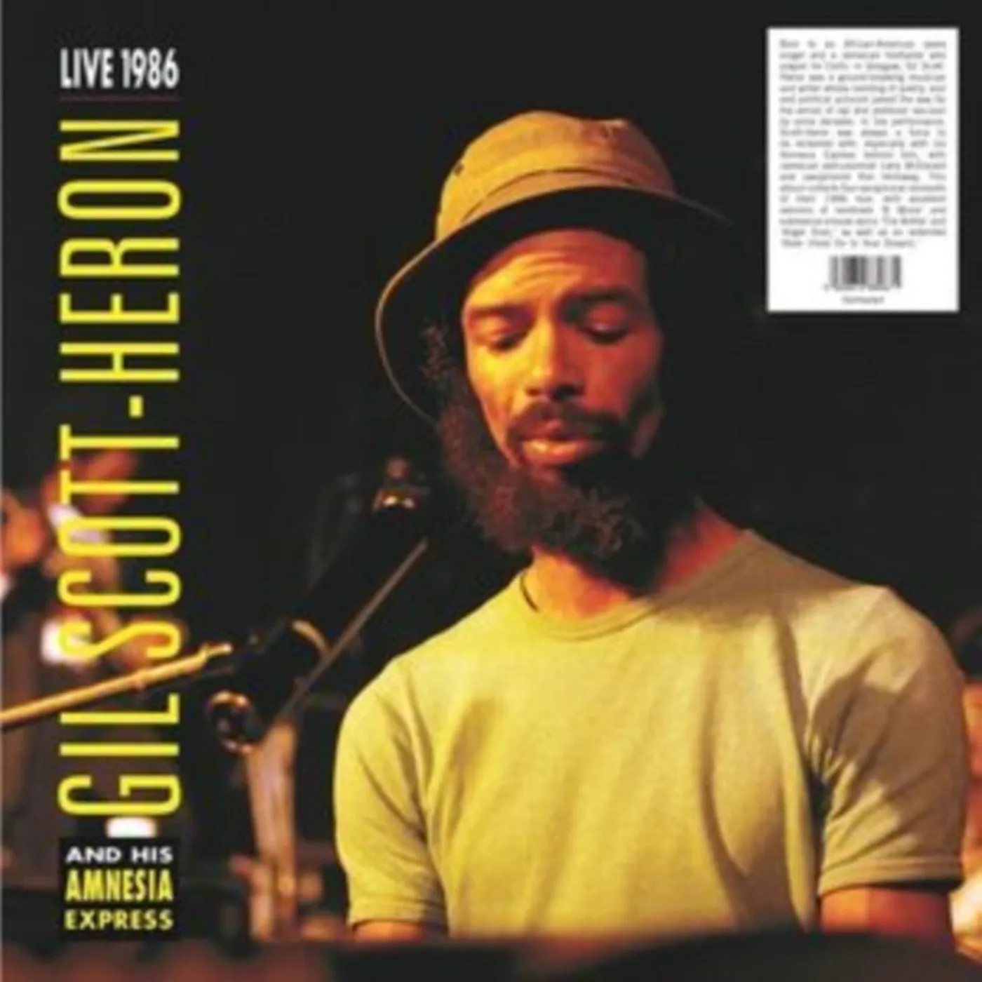 Gil Scott-Heron And His Amnesia Express LP Vinyl Record - Live '86