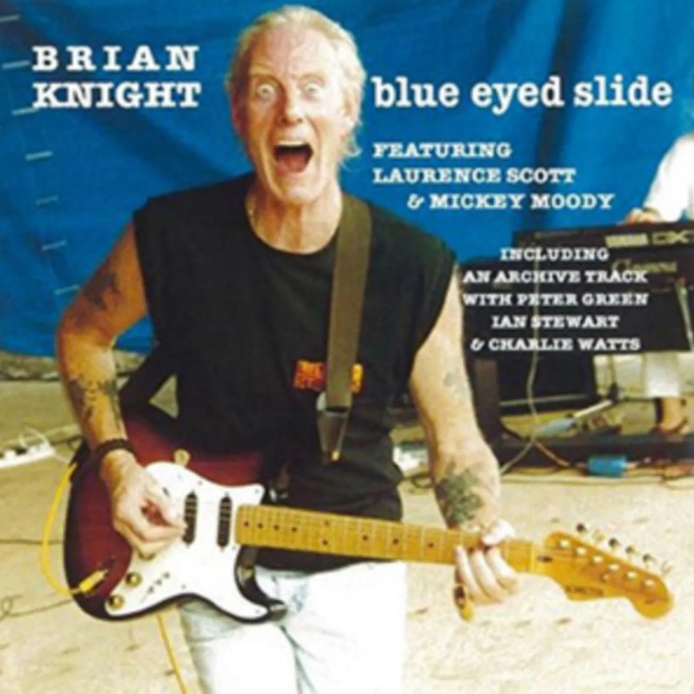 Brian Knight CD - Blue Eyed Slide With Charlie Watts