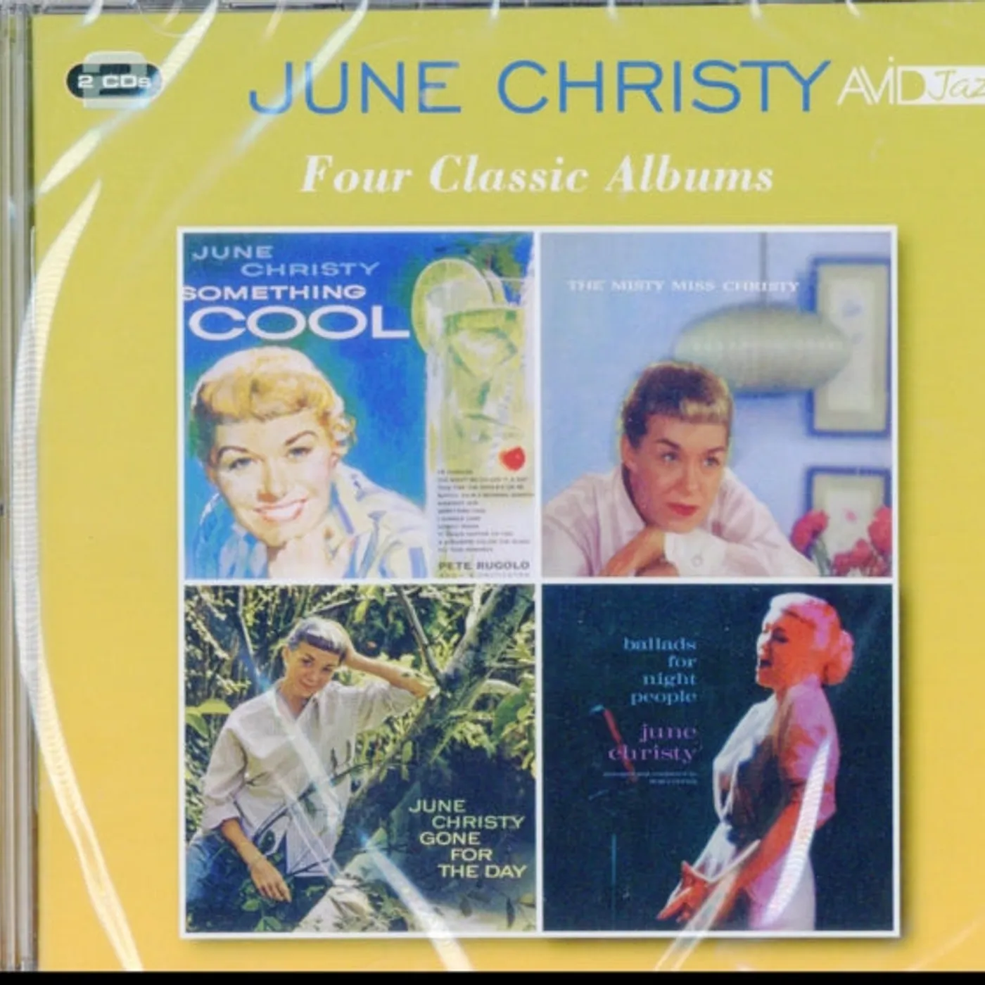 June Christy CD - Four Classic Albums (Something Cool / Misty Miss Christy / Gone For The Day / Ballads For Night People)