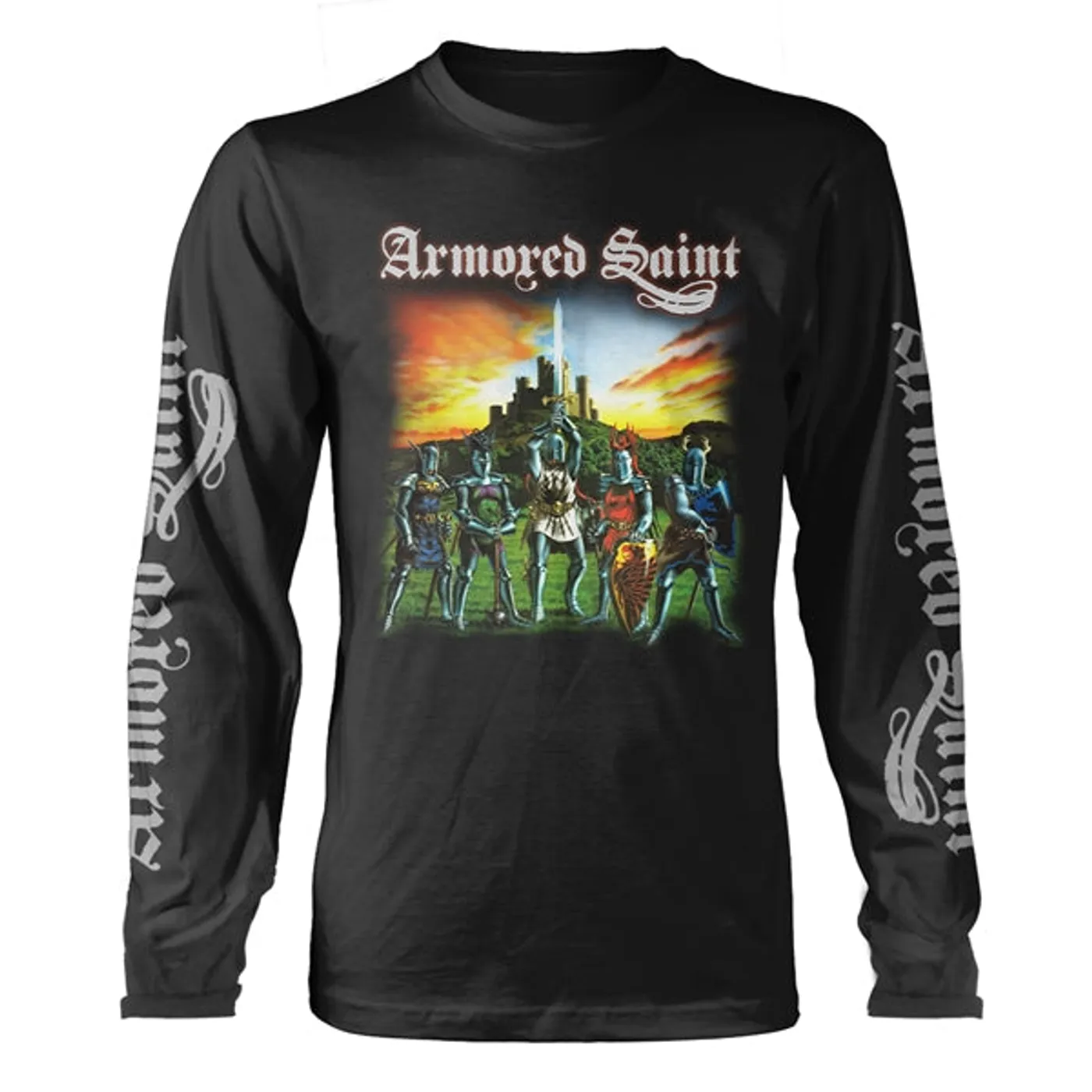 Armored Saint Long Sleeve T Shirt - March Of The Saint