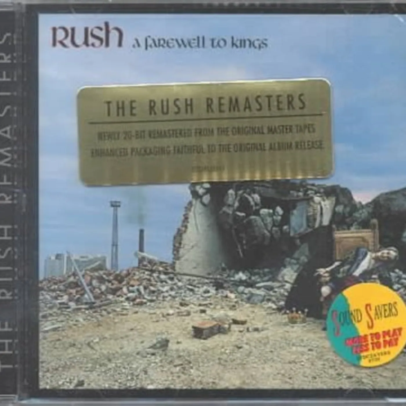 Rush CD - A Farewell To Kings