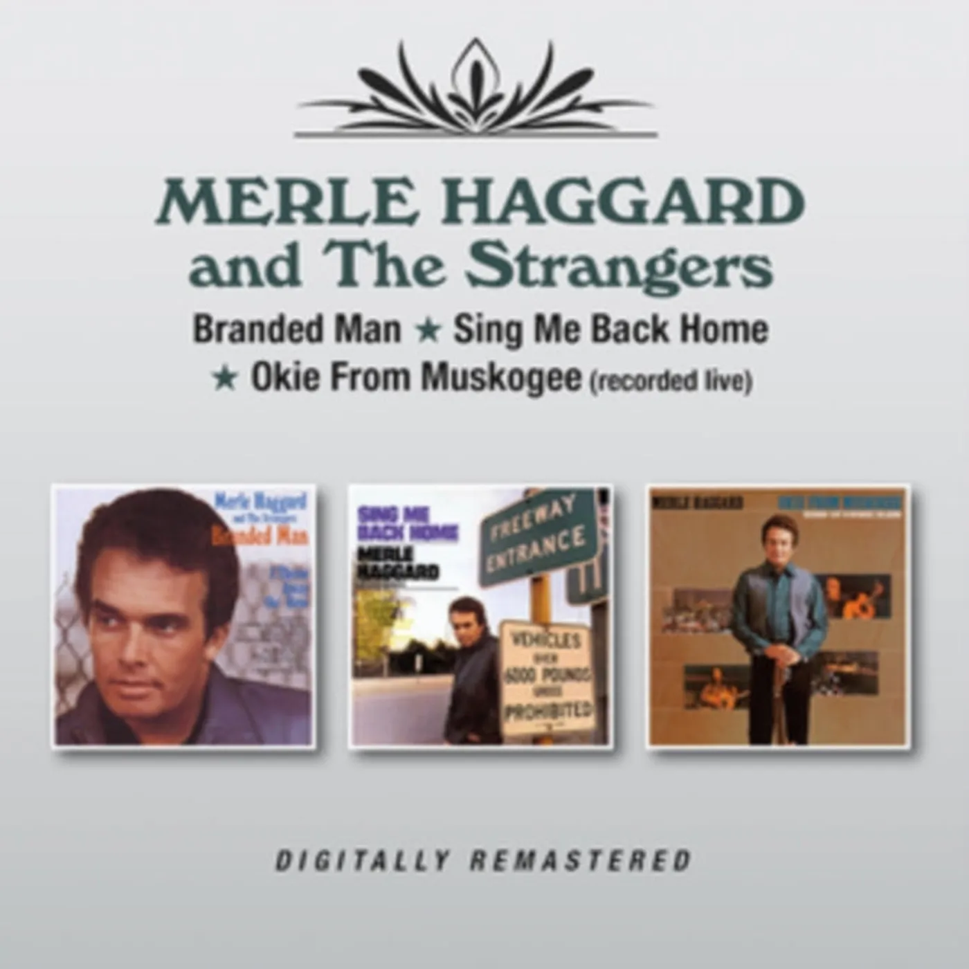 Merle Haggard & The Strangers CD - Branded Man / Sing Me Back Home / Okie From Muskogee