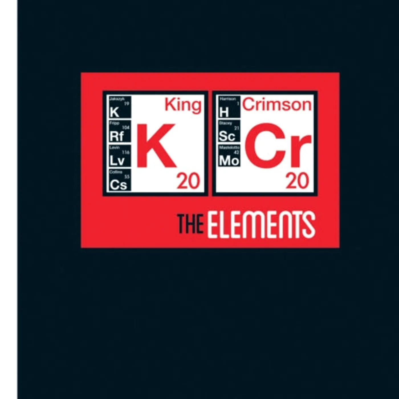 King Crimson CD - The Elements Tour Box 20. 20.