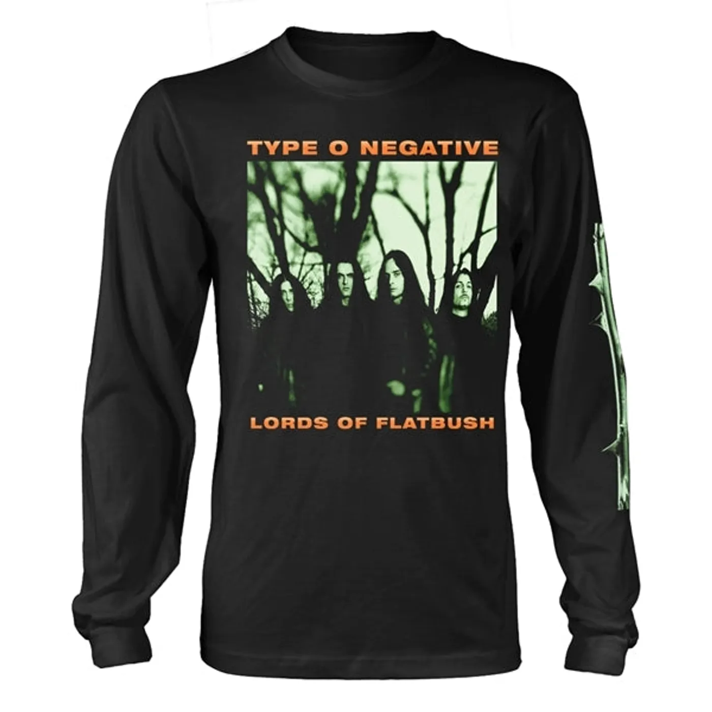 Type O Negative Long Sleeve T Shirt - October Rust