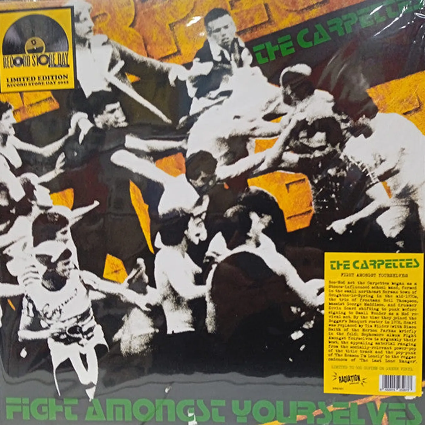 Carpettes LP Vinyl Record - Fight Amongst Yourselves (Green Vinyl) (Rsd 20. 22)